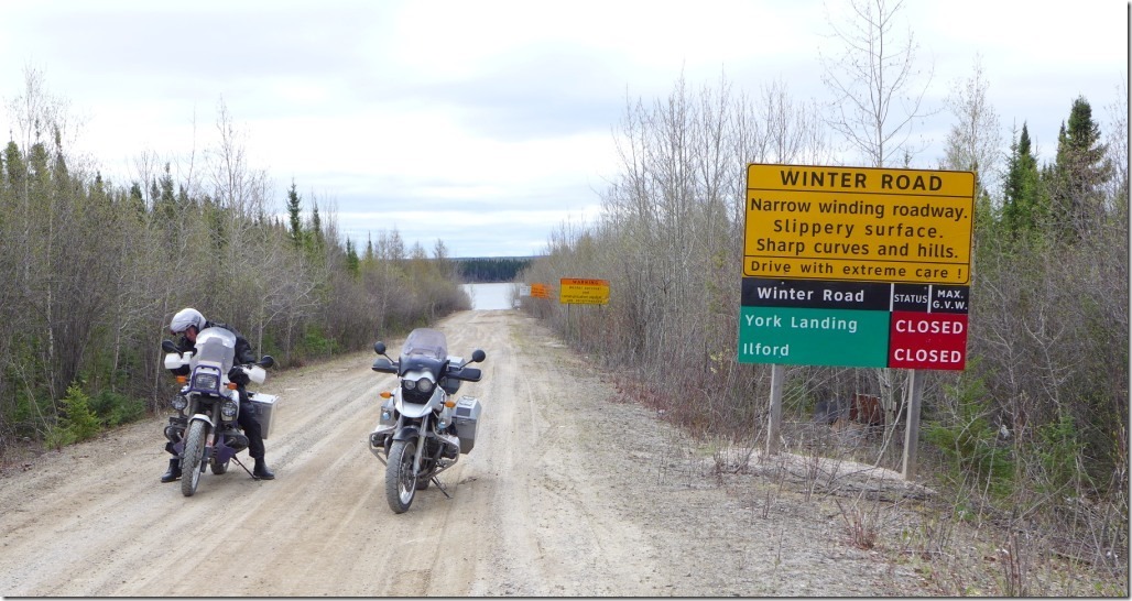 Manitoba winter road